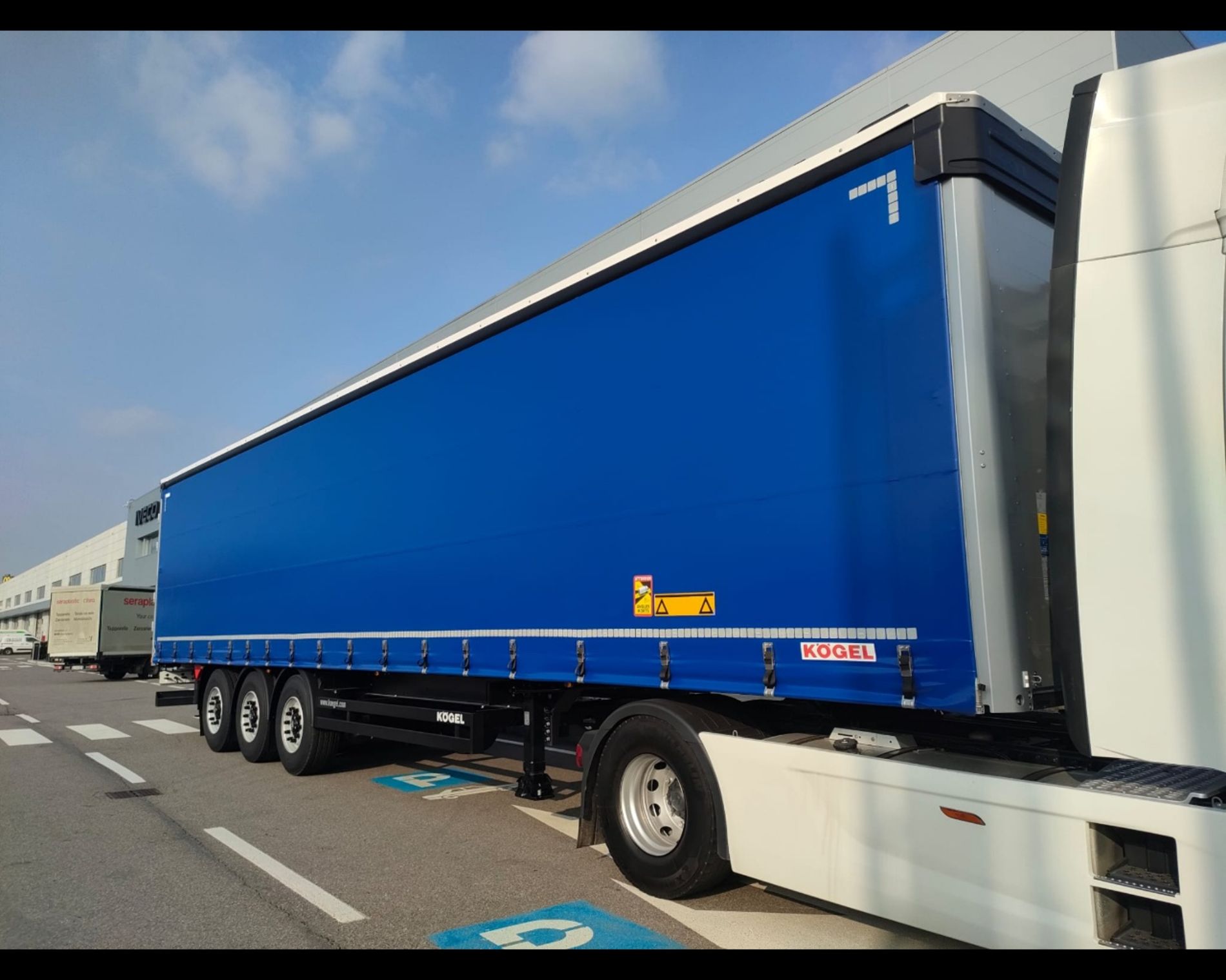 Altri marchi KOEGEL S24-1 CARGO SEM. CENTINATO ALLA FRANCESE - AUTO INDUSTRIALE BERGAMASCA