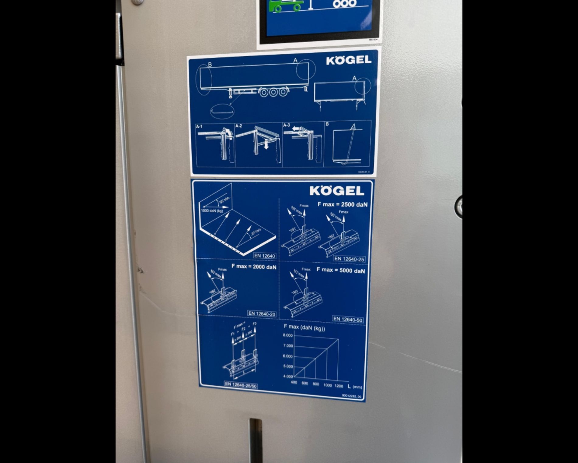 Altri marchi KOEGEL S24-1 CARGO - SEMIRIMORCHIO CENTINATO CON SPONDE - AUTO INDUSTRIALE BERGAMASCA