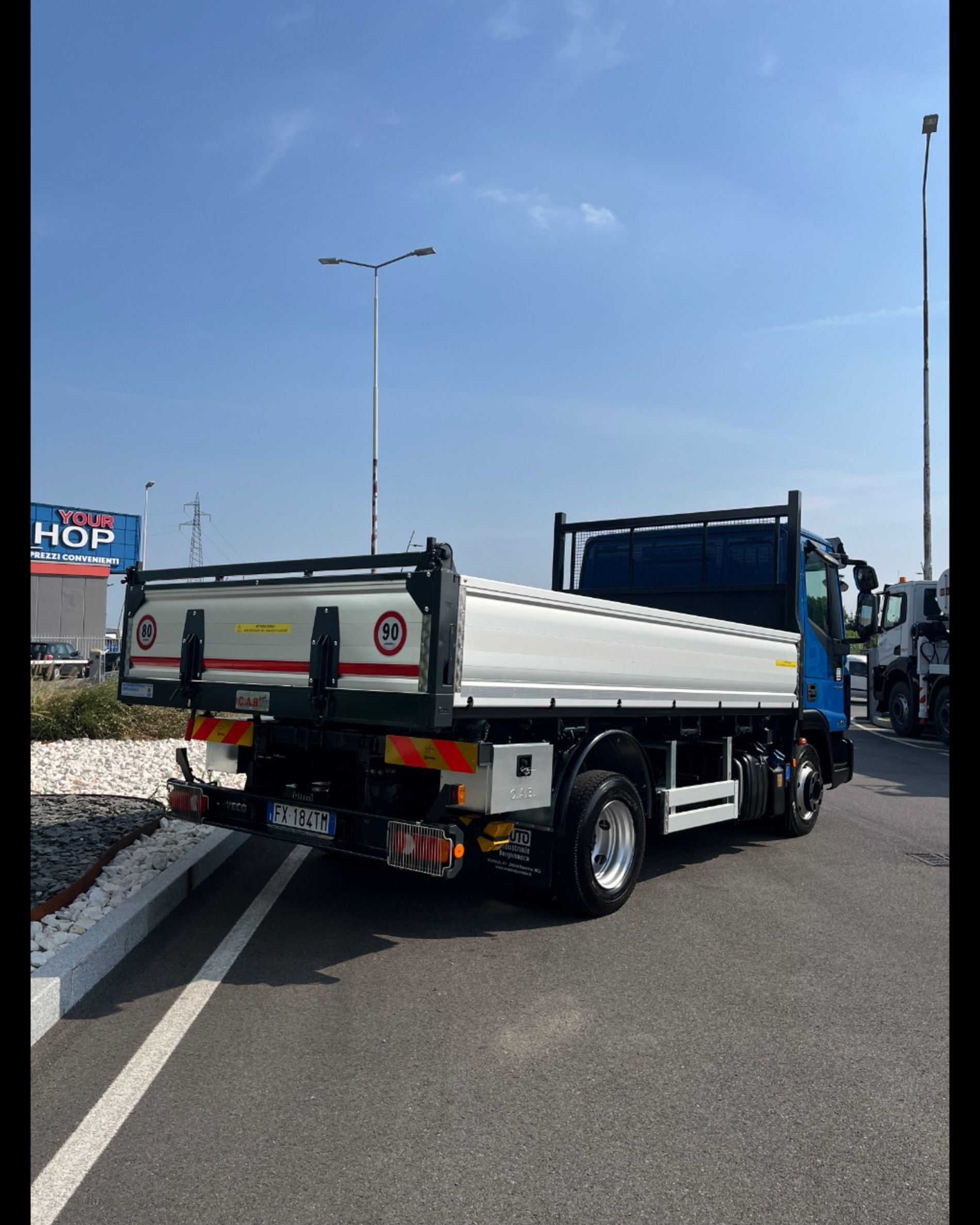 IVECO EUROCARGO 75E16 RIBALTABILE TRE LATI NUOVO  - AUTO INDUSTRIALE BERGAMASCA