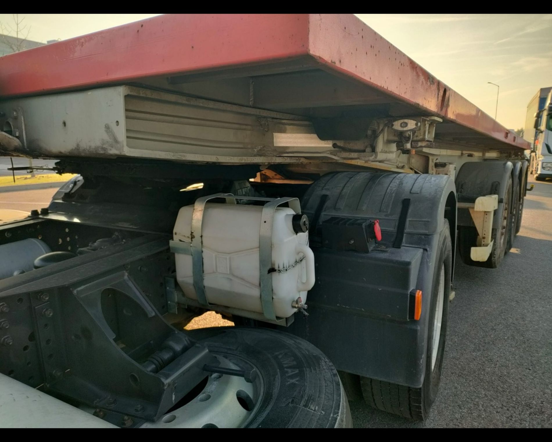 IVECO SEMIRIMORCHIO MENCI & C. SPA SL20 ROSSO - AUTO INDUSTRIALE BERGAMASCA