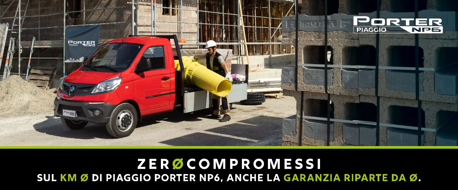Zero compromessi con Piaggio Porter NP6 - AUTO INDUSTRIALE BERGAMASCA