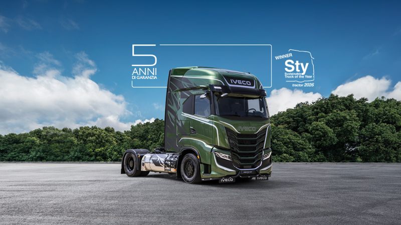 Promozione Prestazioni superiori e massima serenità con 5 anni o 500.000 km di garanzia driveline su IVECO S-Way Natural Gas, nelle versioni CNG e LNG, e su serbatoi LNG - AUTO INDUSTRIALE BERGAMASCA