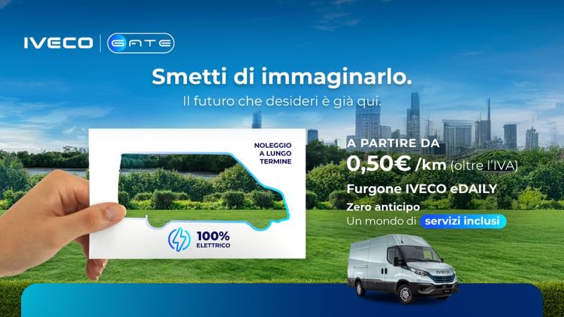 Promozione IVECO eDAILY - Noleggio a lungo termine - AUTO INDUSTRIALE BERGAMASCA